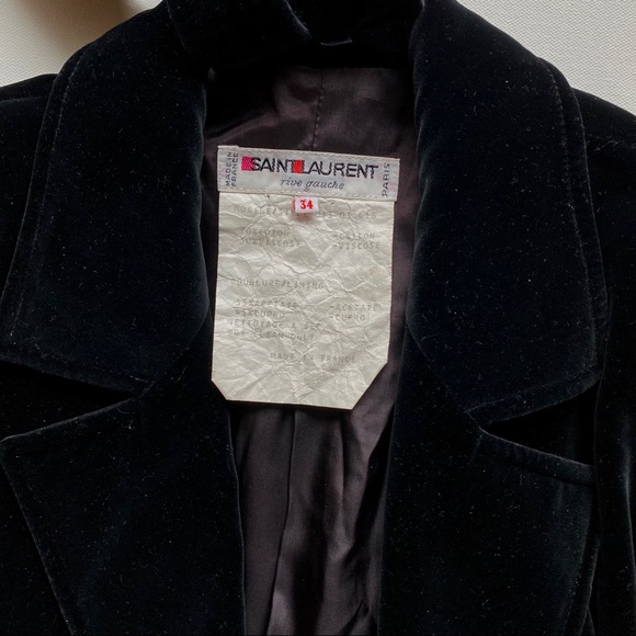 YSL Yves Saint Laurent Vintage Blazer Women’s S - Picture 2 of 7